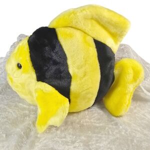 Ty Beanie Buddy Bubbles the Fish Plush – Retired 1999 Collectible Clownfish Mint